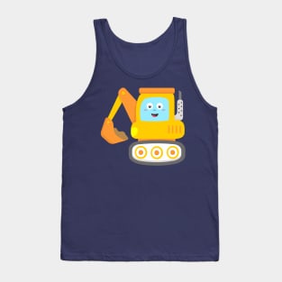 Excavator for Kids Tank Top